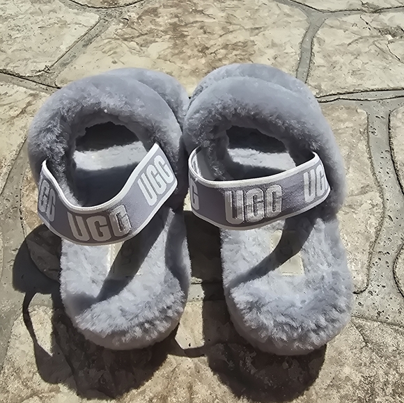 UGG Oh Ya Slipper Shoes Fuzzy Loungwear Ladies - Picture 6 of 11